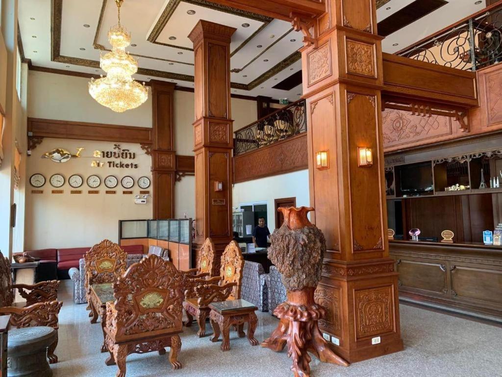 Leuxay Hotel Vientiane Exterior foto