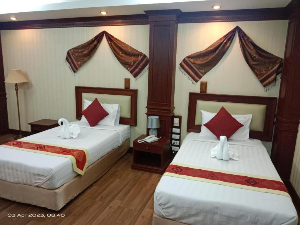Leuxay Hotel Vientiane Exterior foto